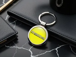 Mazda Portachiavi Cool Acciaio Moderno